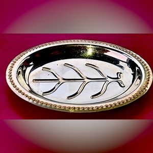 Vintage Antique IFS LTD Israel Freeman Sons 5” Sterling Silver Tray Dish